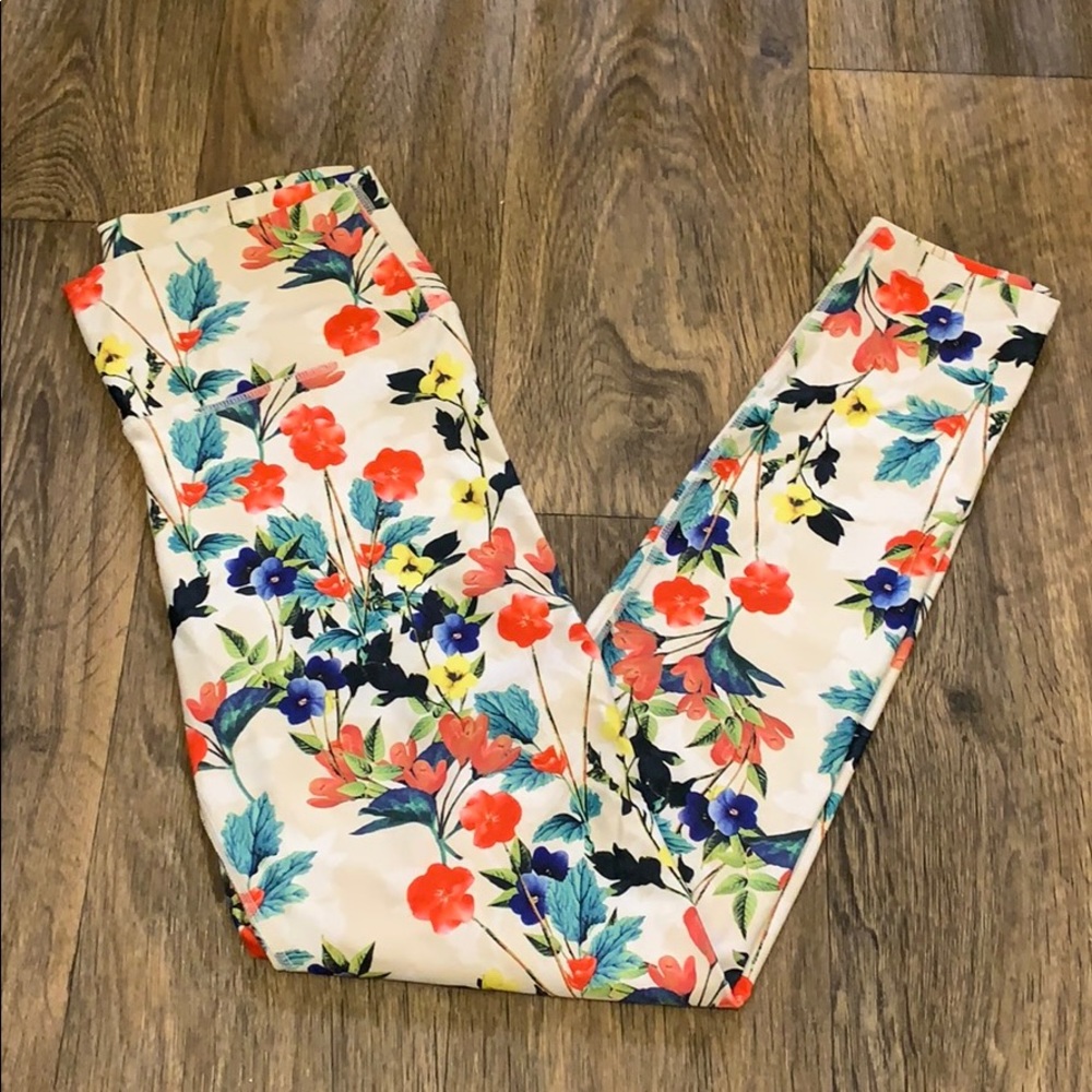 Floral leggings
